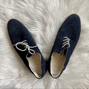 Pat Calvin Blue Oxfords
